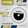 250mm Circular Saw Blade with Sintered Carbide Teeth, 60T - Image 2