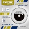 300mm Circular Saw Blade with Sintered Carbide Teeth, 60T - Image 2