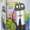 Stainless Steel Submersible Pump for Polluted Water, 1100W, 16500 l/h Flow Rate - Image 3