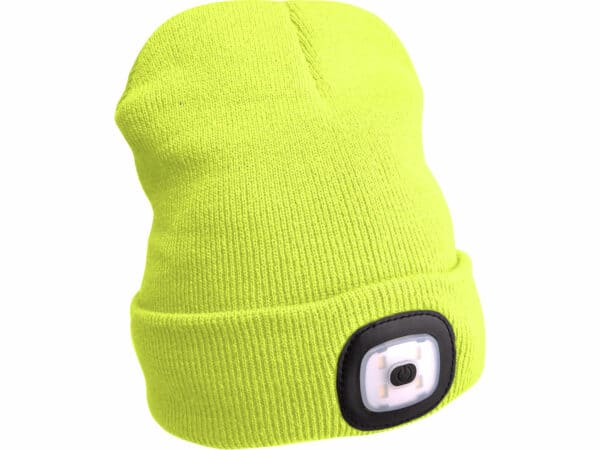 Beanie Hat with Rechargeable LED Light