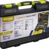 Tool Set 57 Pcs, 1/4", CrV – Bild 3