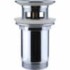 Click Clack Sink Plug, Double, Chrome - immagine 2