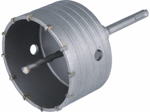 Sierra de corona SDS PLUS de 100 mm de diámetro para mampostería