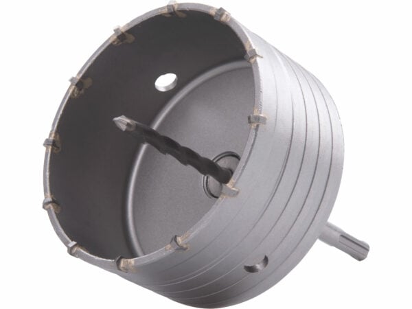 Scie cloche à couronne SDS PLUS de 125 mm de diamètre pour la maçonnerie