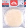 Lambswool Wool Polishing Pad for Rotary Polishers, ⌀ 150 mm, Velcro – Bild 2