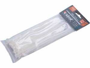 150 × 2.5 mm White Cable Ties