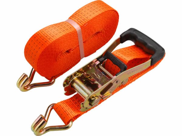 Ratchet Tie Down Strap with Hooks