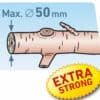 SUPER Geared Anvil Loppers, 930 mm, SK5 - immagine 2