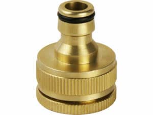 1/2″-3/4″ Brass Tap Connector for Garden Hoses