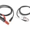 Welding Cables Set with 200 A Clamps, 16 mm2, 5 m, Rubber - Görsel 6