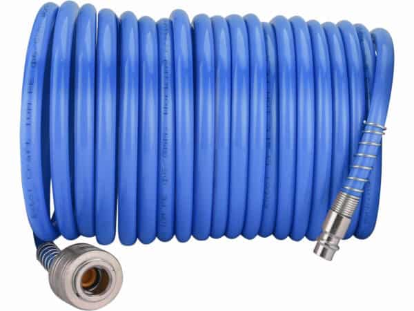5m Spiral Air Hose with Quick Coupler