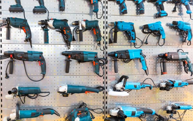 how to store power tools