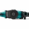 Teal/black SDS plus drilling hammer, 7J, with anti-vibration system and side handle.