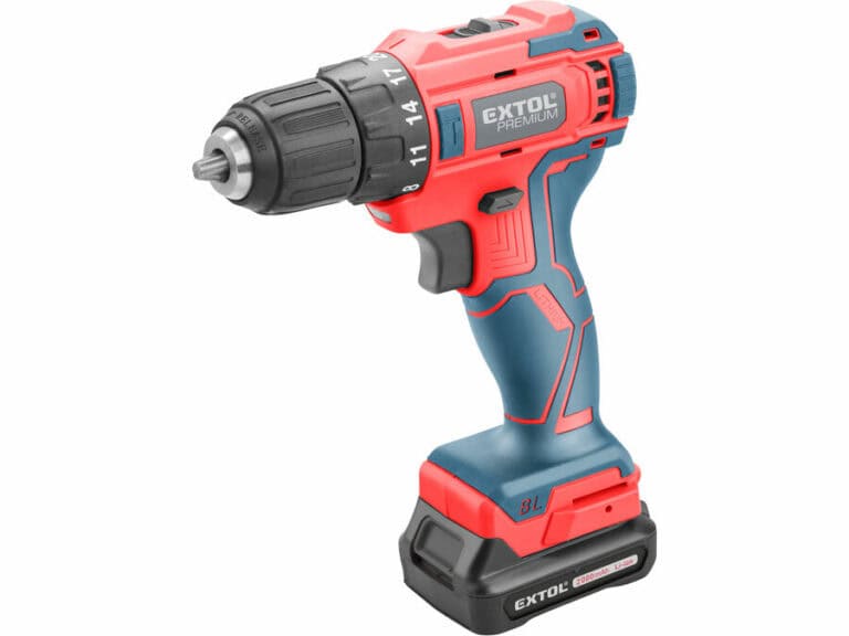Cordless drill screwdriver, BRUSHLESS, 12V Li-ion, 2Ah