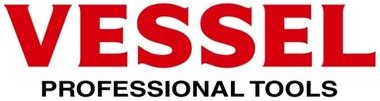 VESSEL logo in red above black "PROFESSIONAL TOOLS" text on a white background.