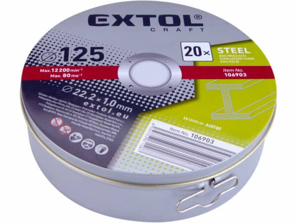 Metal Cutting Discs 125 mm 20 pcs