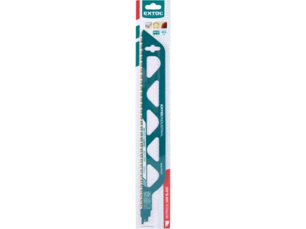 Reciprocating Saw Blade with Carbide Teeth for Concrete, 455 mm, 32T