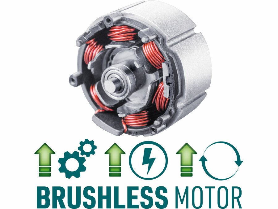 Brushless Angle Grinder, 125 mm, Variable Speed, 1550 W - Image 2