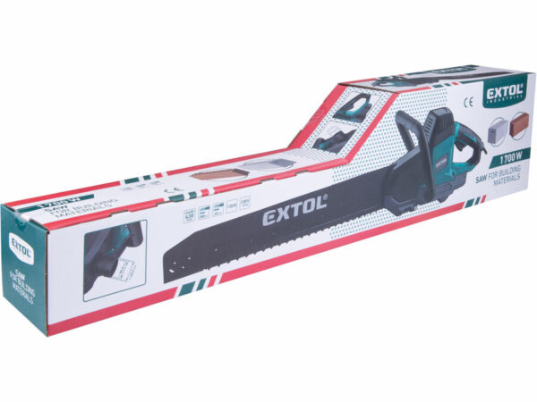 Building Materials Saw, Dual Blade, 1700 W