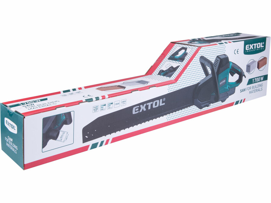 Building Materials Saw, Dual Blade, 1700 W - Image 8