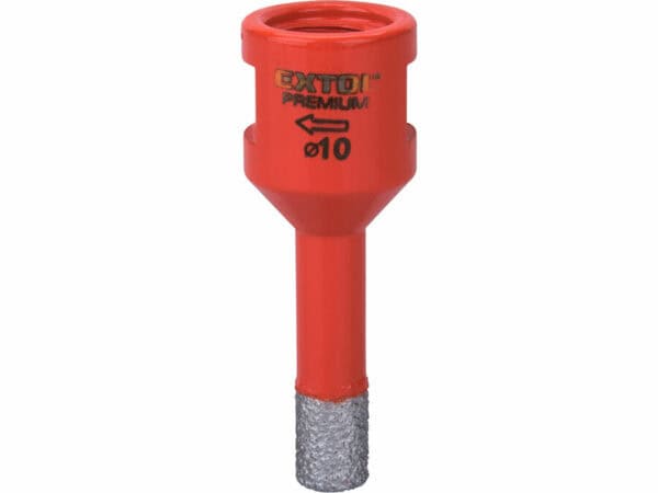 Serra copo diamantada para brasagem, Ø 10 mm, rosca M14
