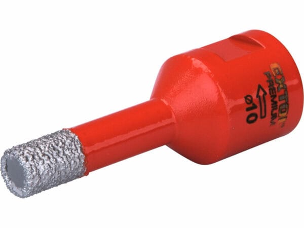 Serra copo diamantada para brasagem, Ø 10 mm, rosca M14