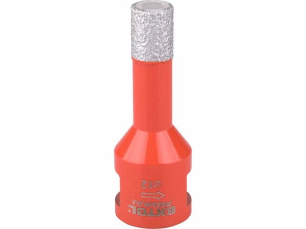 Serra copo diamantada para brasagem, Ø 12 mm, rosca M14
