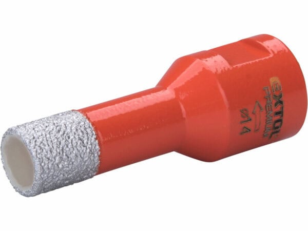 Serra copo diamantada para brasagem, Ø 14 mm, rosca M14