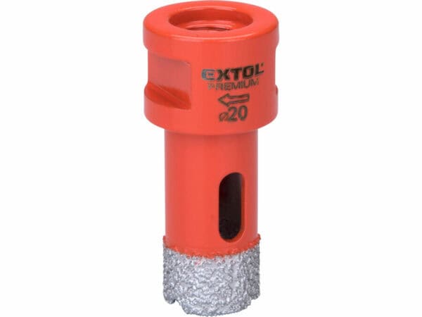 Serra copo diamantada para brasagem, Ø 20 mm, rosca M14