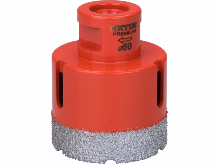 Serra copo diamantada para brasagem, Ø 50 mm, rosca M14