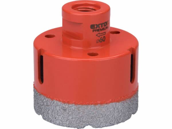 Serra copo diamantada para brasagem, Ø 60 mm, rosca M14