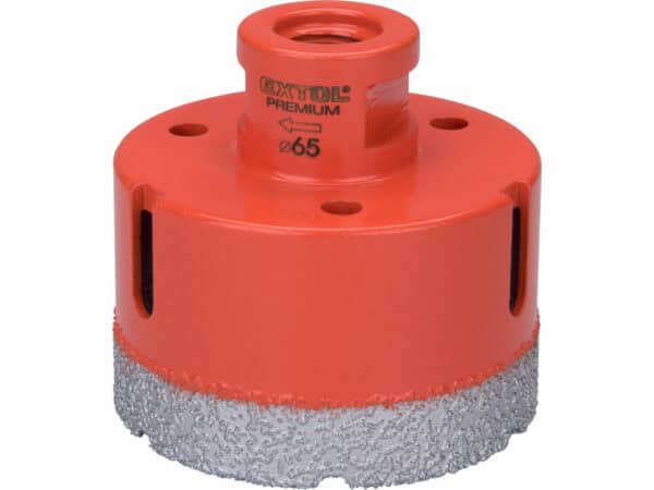 Serra copo diamantada para brasagem, Ø 65 mm, rosca M14