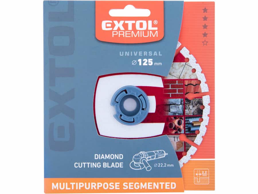 Disco de corte diamantado universal MULTI 125 mm