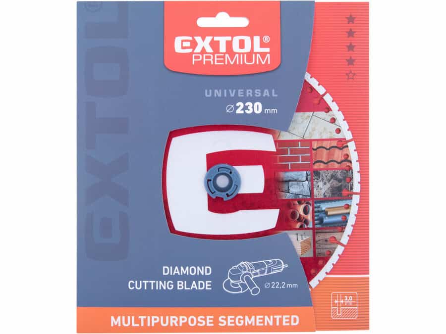 Disco de corte diamantado universal MULTI 230 mm