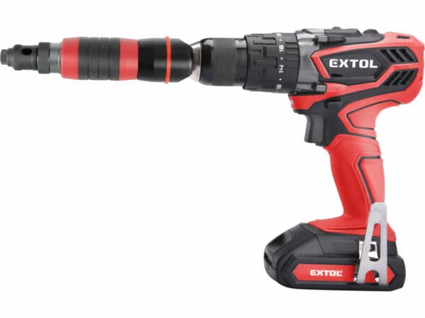 Riveter Adapter for Drill, 2.4-4.8 mm