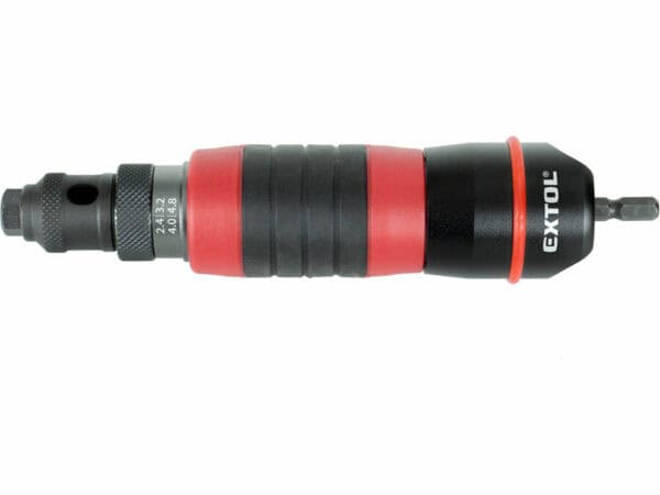 Riveter Adapter for Drill, 2.4-4.8 mm