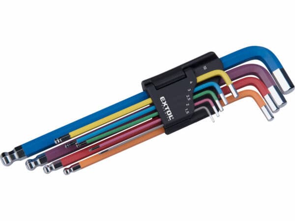 L-Key Wrench Set, 9 pcs