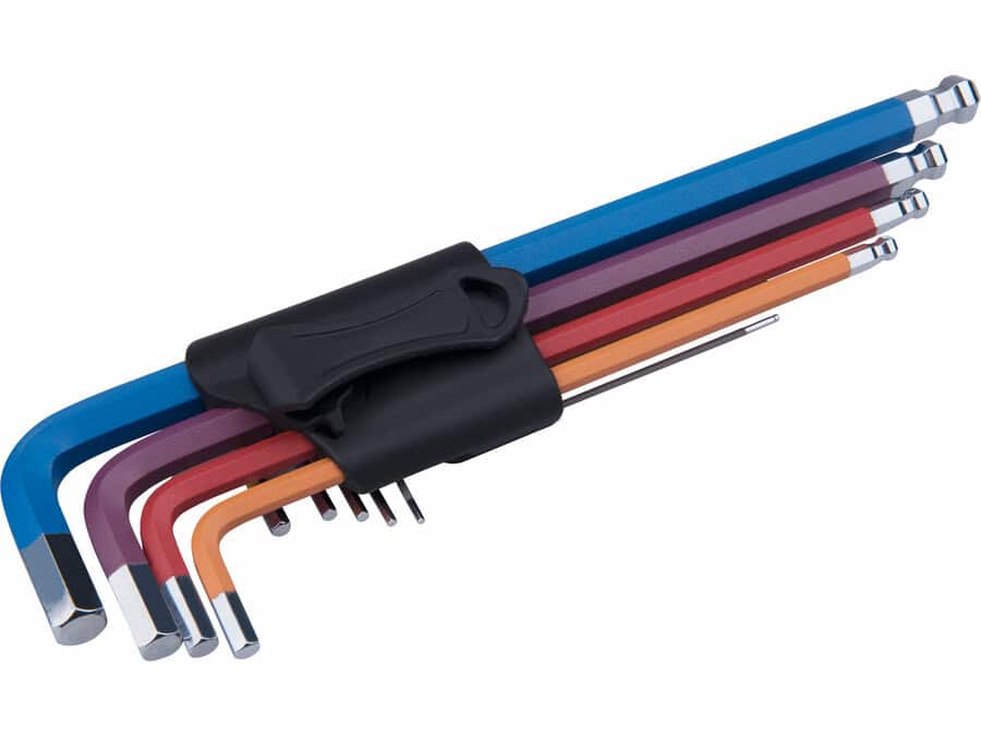 L-Key Wrench Set, 9 pcs