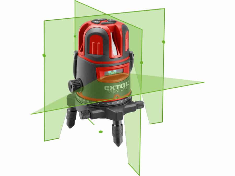 Self-Levelling 5 Lines + 6 Dots Laser Level / Green Laser
