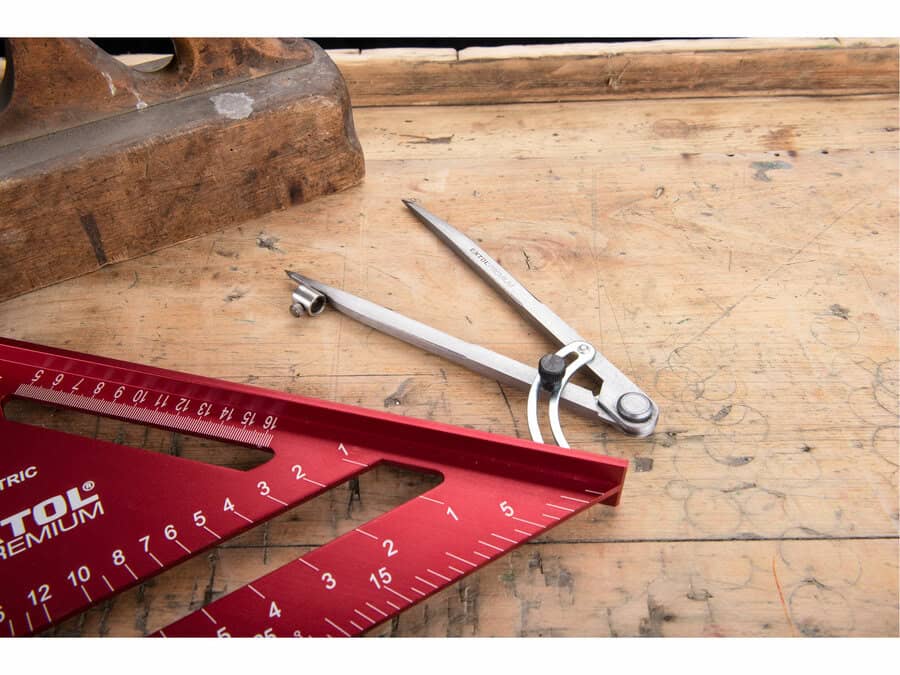 Triangular Speed Square Ruler, 300 mm