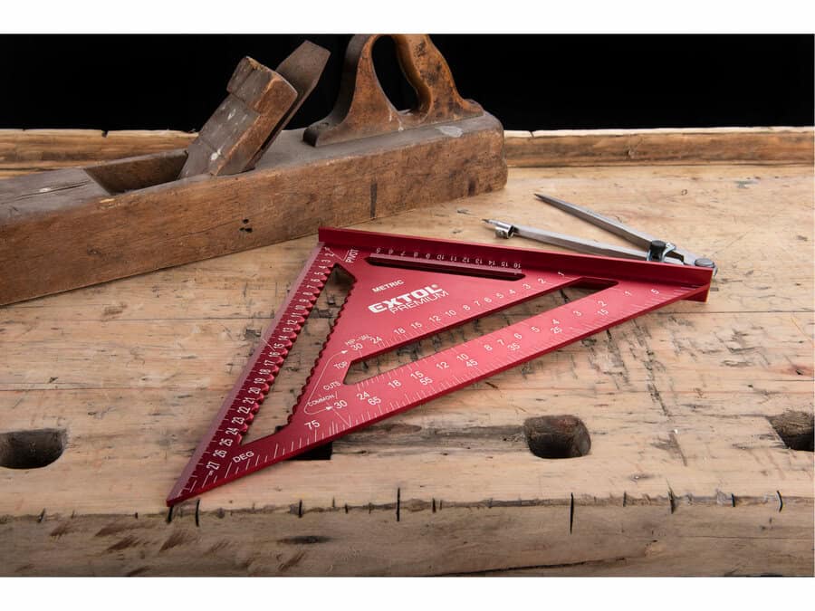Triangular Speed Square Ruler, 300 mm