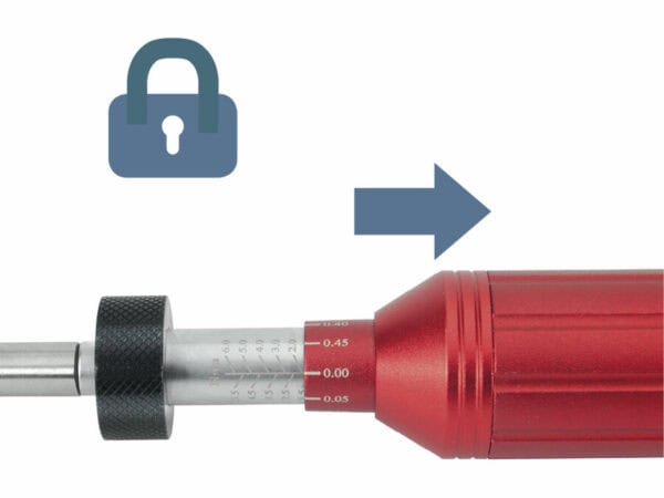 All-Metal Torque Screwdriver for 1/4-inch Bits, 1-6 Nm
