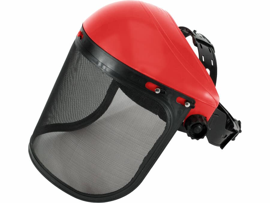 Full-Face Shield with Headband, Wire Mesh