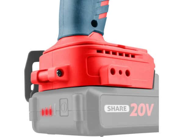Akku-Schlagschrauber, 1/4", SHARE20V, 230 Nm, ohne Akku und Ladegerät