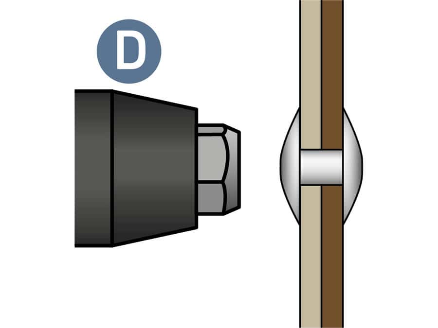 Riveteuse sans fil SHARE20V, sans balais, batterie et chargeur non inclus - Image 11