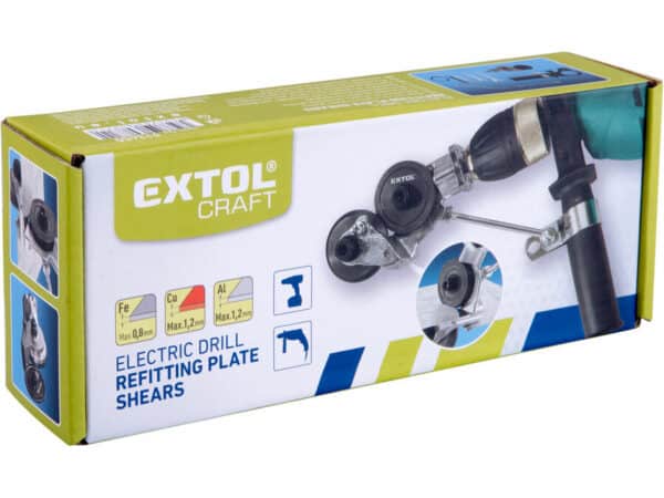 Universal Electric drill refitting plate shears