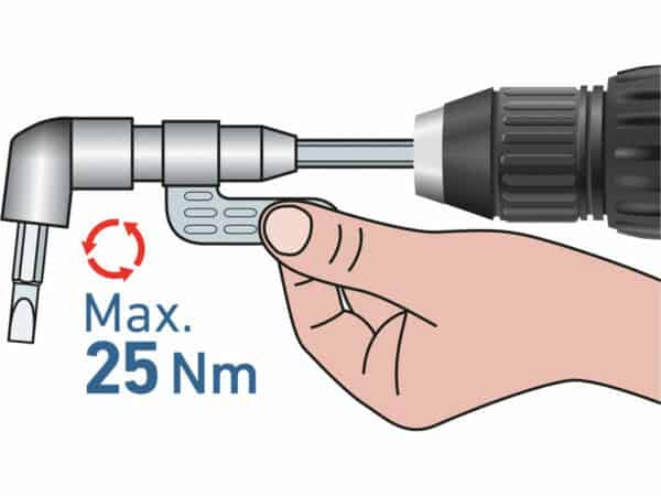 Adjustable 105° Angle Corner Driver